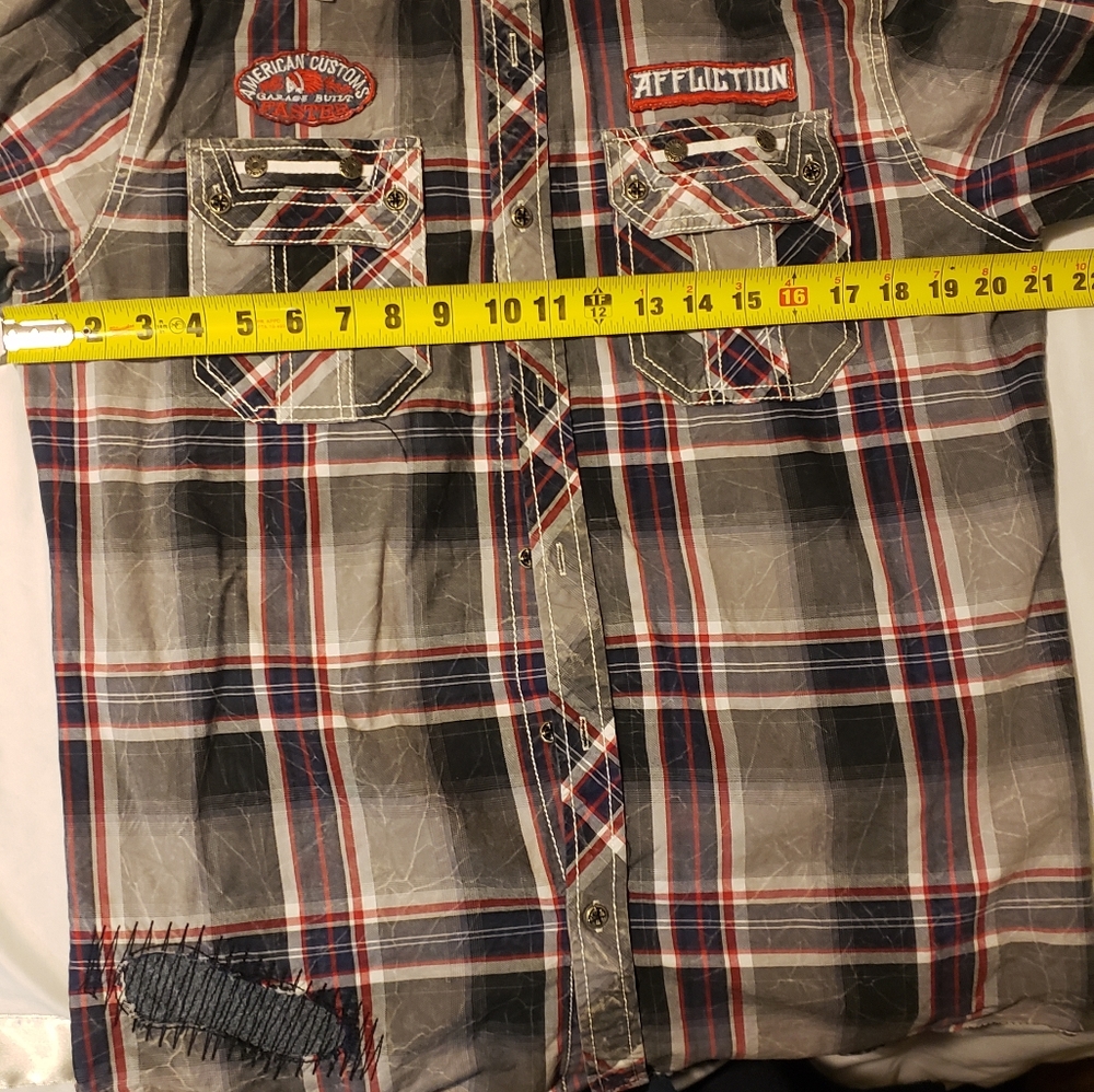 Affliction long sleeve shirt